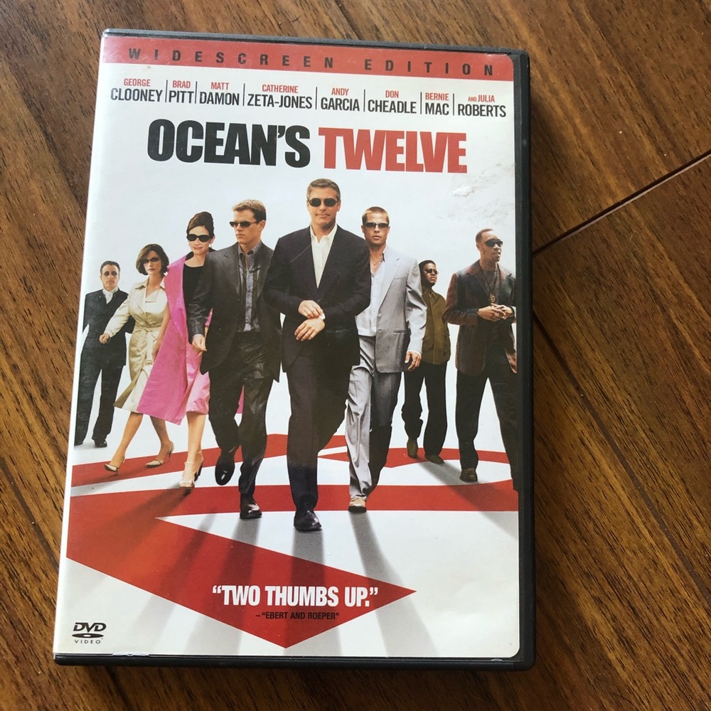 Oceans 12 DVD
